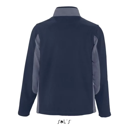 VESTE POLAIRE BICOLORE ZIPPÉE HOMME
