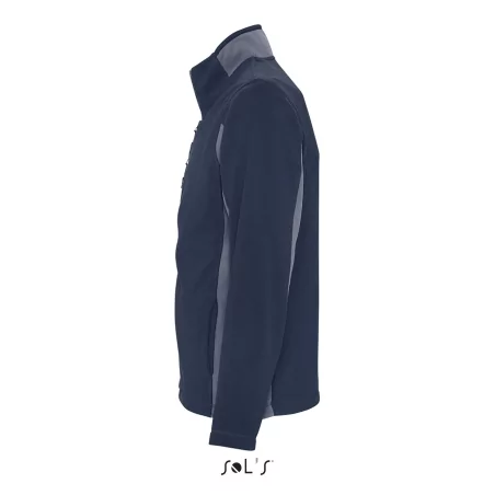 VESTE POLAIRE BICOLORE ZIPPÉE HOMME