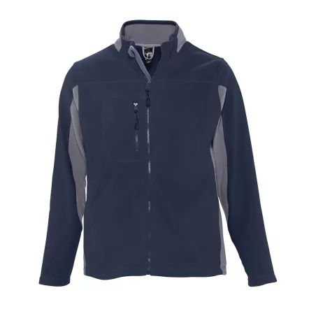 VESTE POLAIRE BICOLORE ZIPPÉE HOMME